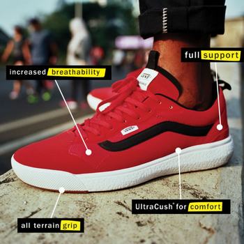 Vans UltraRange EXO - Naisten Surf Kengät - Punainen